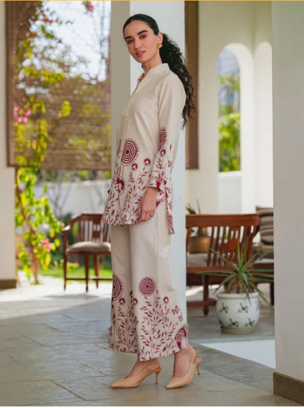 White Co-Ord Set - Image 4
