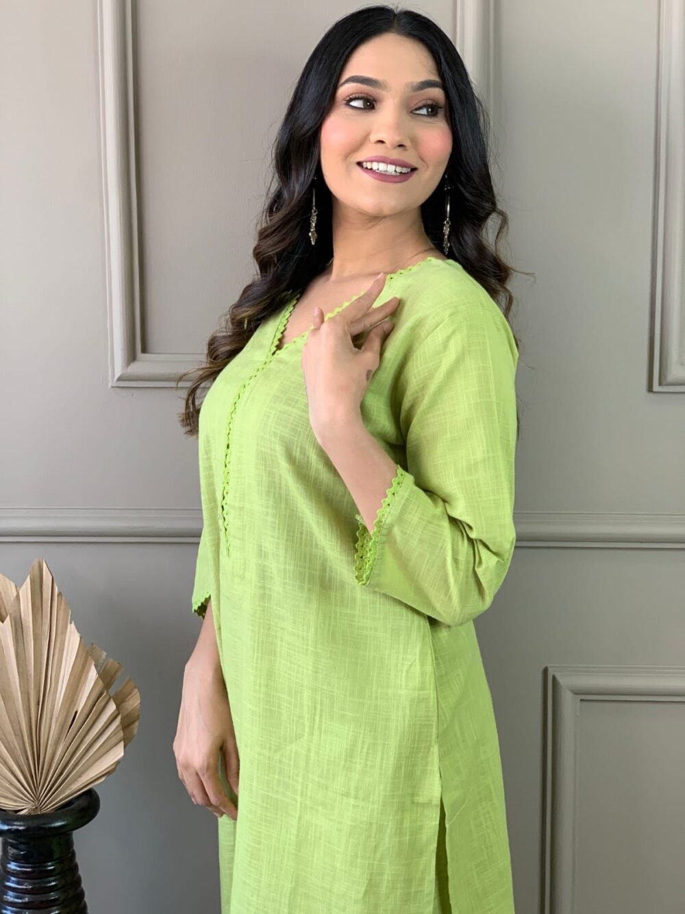 Cotton Pant Set for Office Wear - Image 3